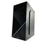 Gabinete Gamer Liketec Basic One V2, Mid Tower, RGB, LED, ATX, Lateral em Acrílico, Sem FANs, Preto - LC-MT-ONEV2-2057