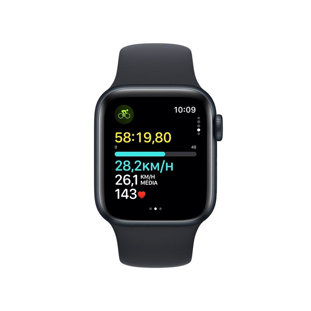 Apple Watch SE 40mm GPS Alumínio | KaBuM!