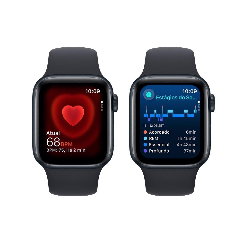 Apple Watch SE 40mm GPS Alumínio | KaBuM!