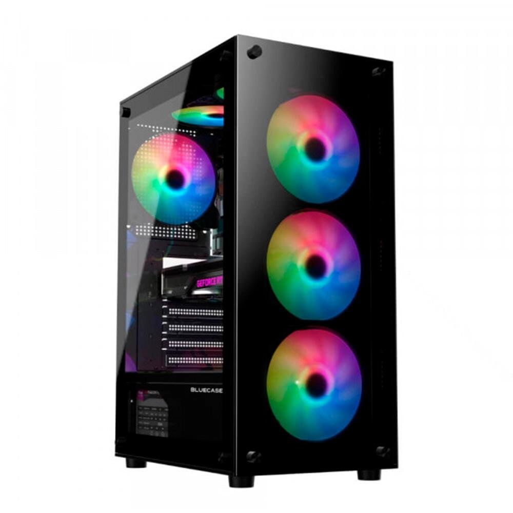 Gabinete Gamer Bluecase BG-046 Prism Pro | KaBuM!