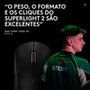 Mouse Gamer Sem Fio Logitech G Pro X Superlight 2 com Lightspeed, 32000 DPI, Sensor Hero 2, com Bateria Recarregável, Preto - 910-006629