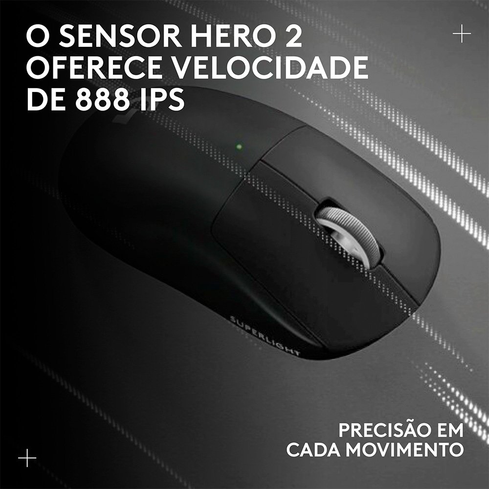 Mouse Logitech G Pro X Superlight 2 | KaBuM!