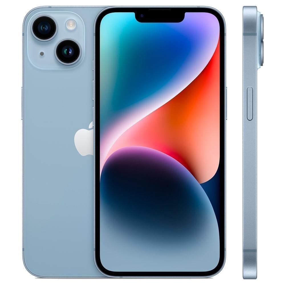 iPhone 14 Apple 256GB Azul | KaBuM!