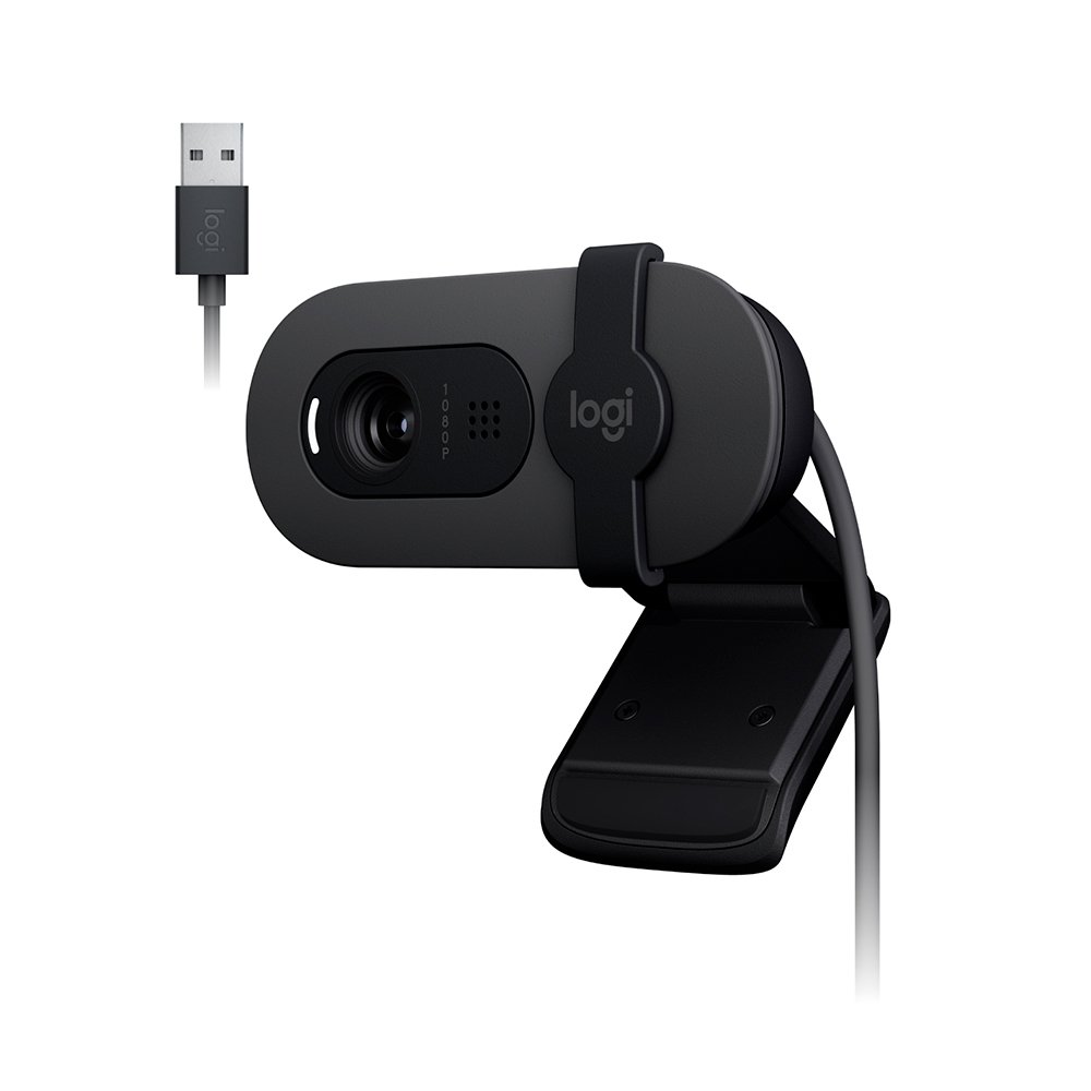 Webcam Logitech Brio 100 Full HD USB
