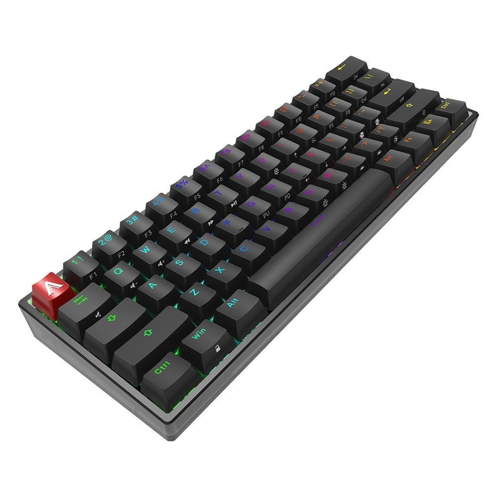 Teclado Mecânico Gamer AOC AGK600, RGB, Cherry MX Switch Red, Layout 60%, US, - AGK600BR/FG Teclado Mecânico Gamer AOC AGK600, RGB, Cherry MX Switch Red, Layout 60%, US, - AGK600BR/FG