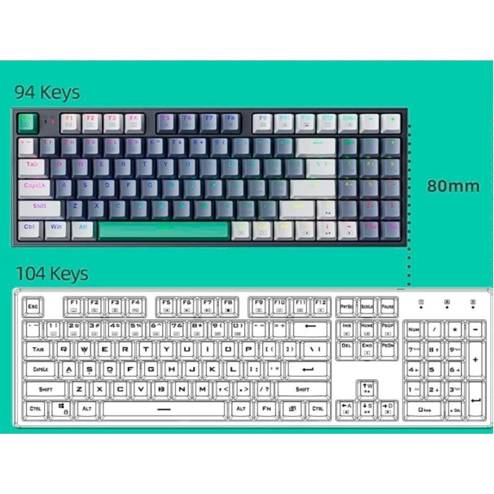 Teclado Mecânico Gamer K500-B94 | KaBuM!