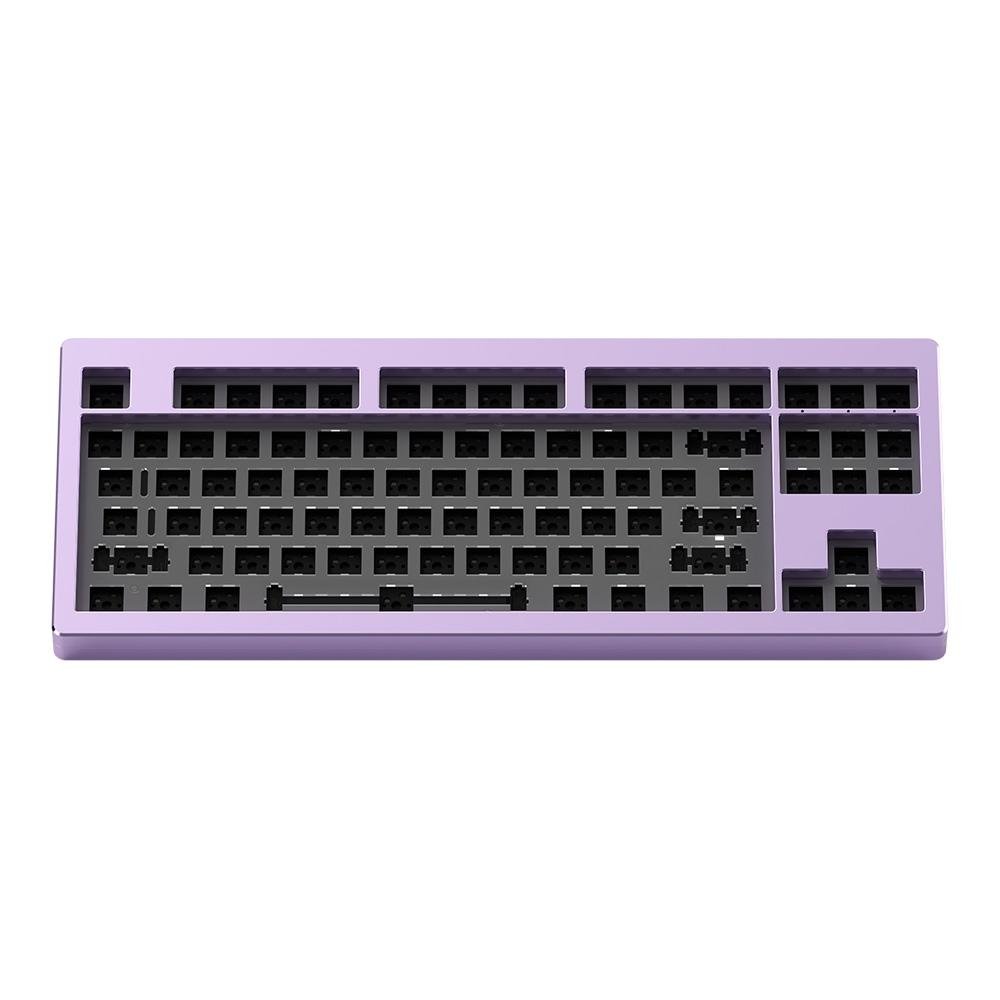 Teclado Barebone Monsgeek M3 QMK, RGB, Barebone Purple