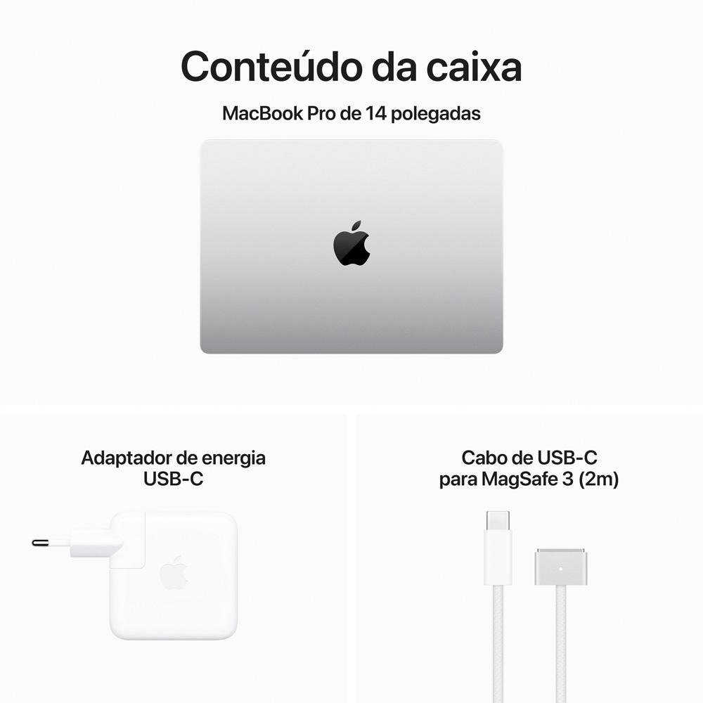 Notebook MacBook Pro Apple Tela Retina 14 | KaBuM!