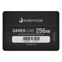 SSD Rise Mode Gamer Line, 256GB, SATA III, Leitura: 530MB/s, Gravação: 520MB/s, Preto - RM-SSD-256