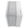 Gabinete Gamer Corsair 6500D, Mid-Tower, E-ATX, Frente e Lateral em Vidro Temperado, Sem FANs, Branco - CC-9011260-WW