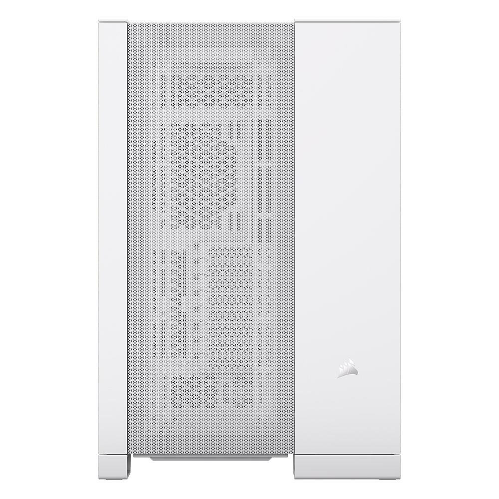 Gabinete Gamer Corsair 6500D, Mid-Tower, E-ATX, Frente e Lateral em Vidro Temperado, Sem FANs, Branco - CC-9011260-WW