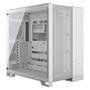 Gabinete Gamer Corsair 6500D, Mid-Tower, E-ATX, Frente e Lateral em Vidro Temperado, Sem FANs, Branco - CC-9011260-WW