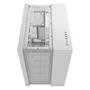 Gabinete Gamer Corsair 6500D, Mid-Tower, E-ATX, Frente e Lateral em Vidro Temperado, Sem FANs, Branco - CC-9011260-WW