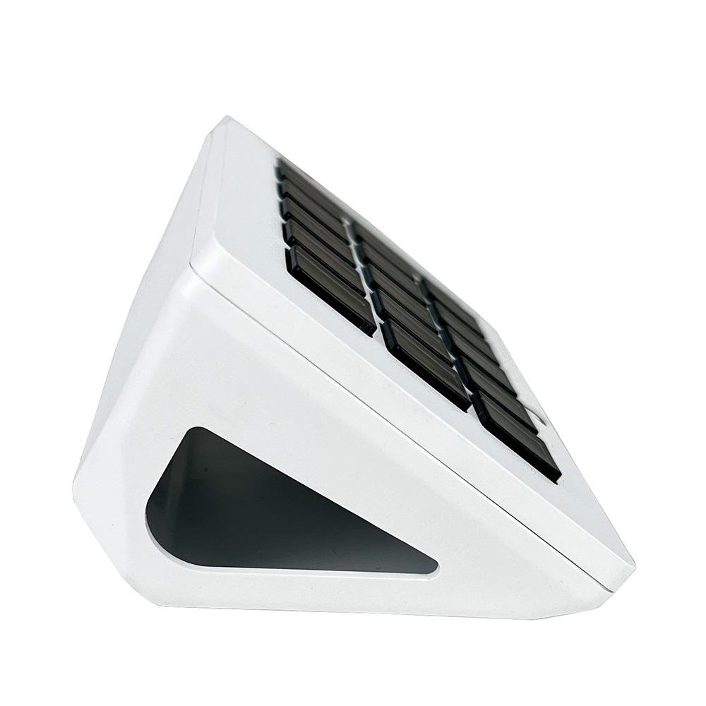 Mesa Controladora de Stream Rise Mode Vision 01, 15 Teclas LCD, Atalhos Personalizáveis, Branco - RM-MC-01-W