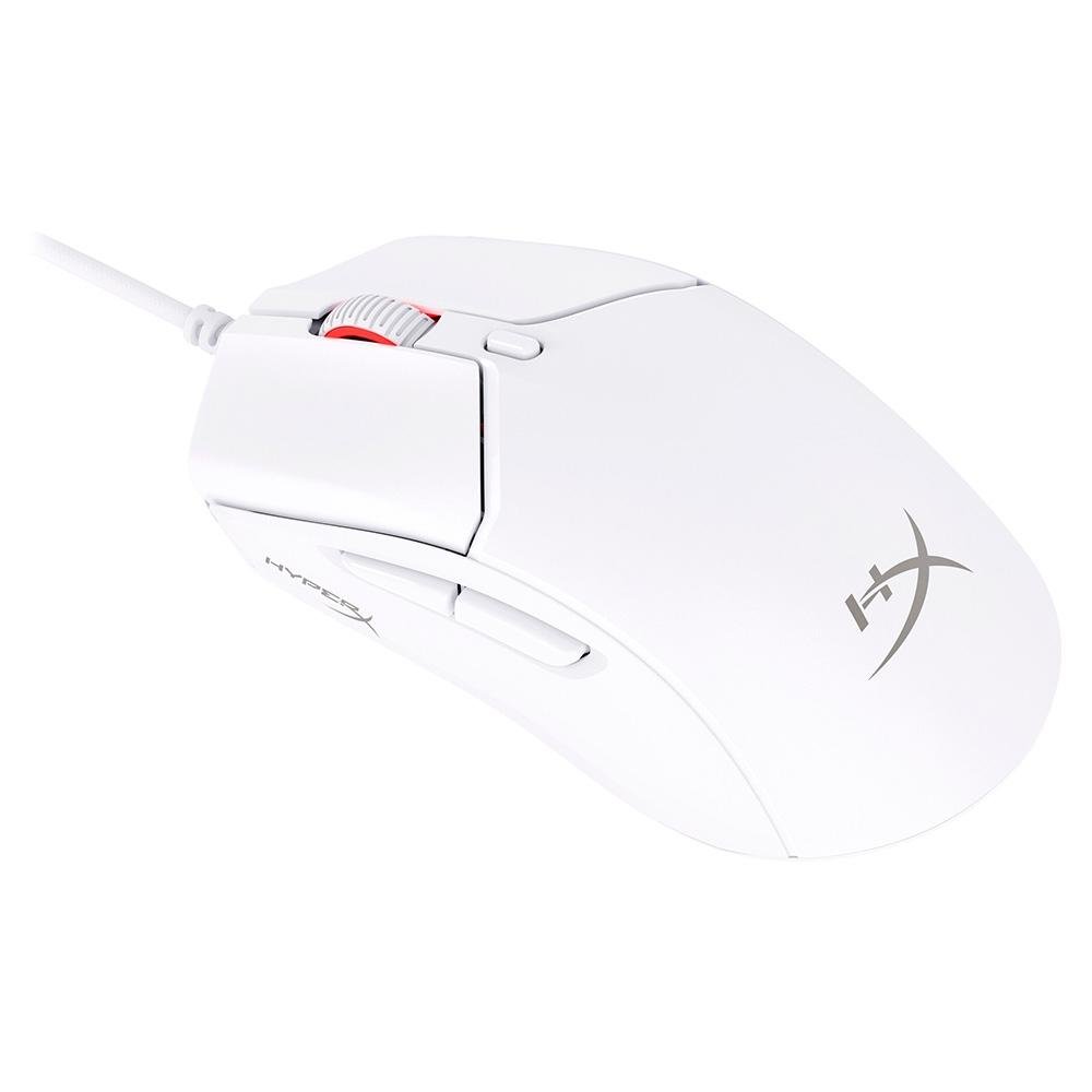 Mouse Gamer HyperX Pulsefire Haste 2, RGB, 26000DPI, 6 Botões, Branco - 6N0A8AA Mouse Gamer HyperX Pulsefire Haste 2, RGB, 26000DPI, 6 Botões, Branco - 6N0A8AA