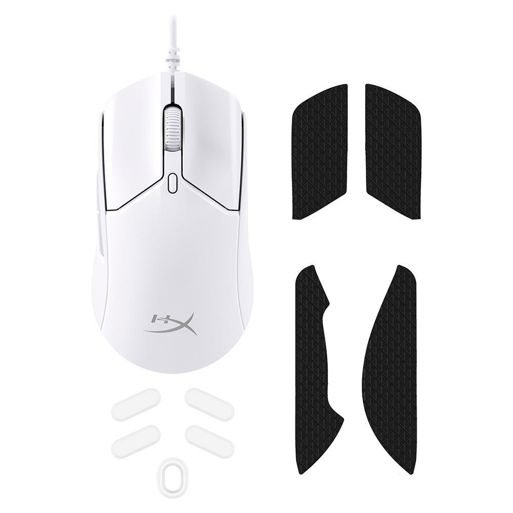 Mouse Gamer HyperX Pulsefire Haste 2, RGB, 26000DPI, 6 Botões, Branco - 6N0A8AA Mouse Gamer HyperX Pulsefire Haste 2, RGB, 26000DPI, 6 Botões, Branco - 6N0A8AA