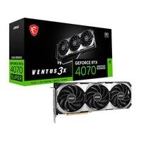Placa de Vídeo RTX 4070 Super MSI 12G Ventus 3X OC NVIDIA GeForce 12GB GDDR6X DLSS Ray Tracing