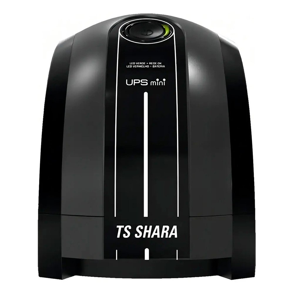 Nobreak TS Shara UPS Mini 600VA Mono 115V Black 4004 Nobreak TS Shara UPS Mini 600VA Mono 115V Black 4004