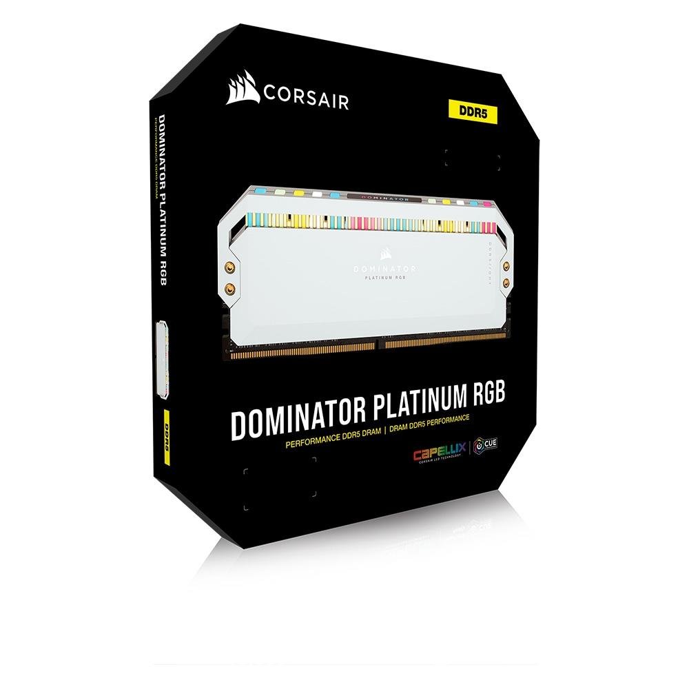 【ワケアリ】CORSAIR DOMINATOR PLATINUM DDR5 WH CORSAIR DOMINATOR PLATINUM RGB DDR5 32GB (2x16GB) DDR5