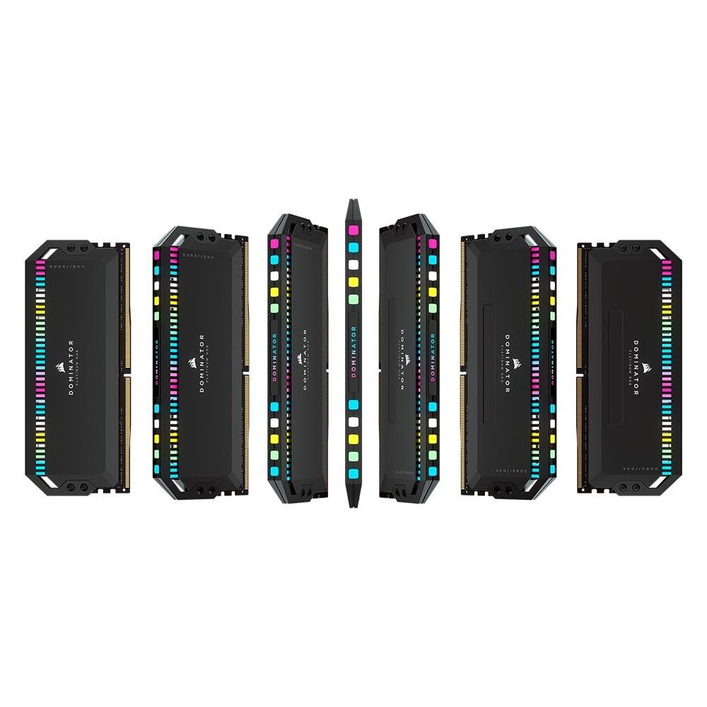 CORSAIRDOMINATORPLATINUM RGB DDR4 64GB❗️ Memória Dominator Platinum RGB, 64GB | KaBuM!