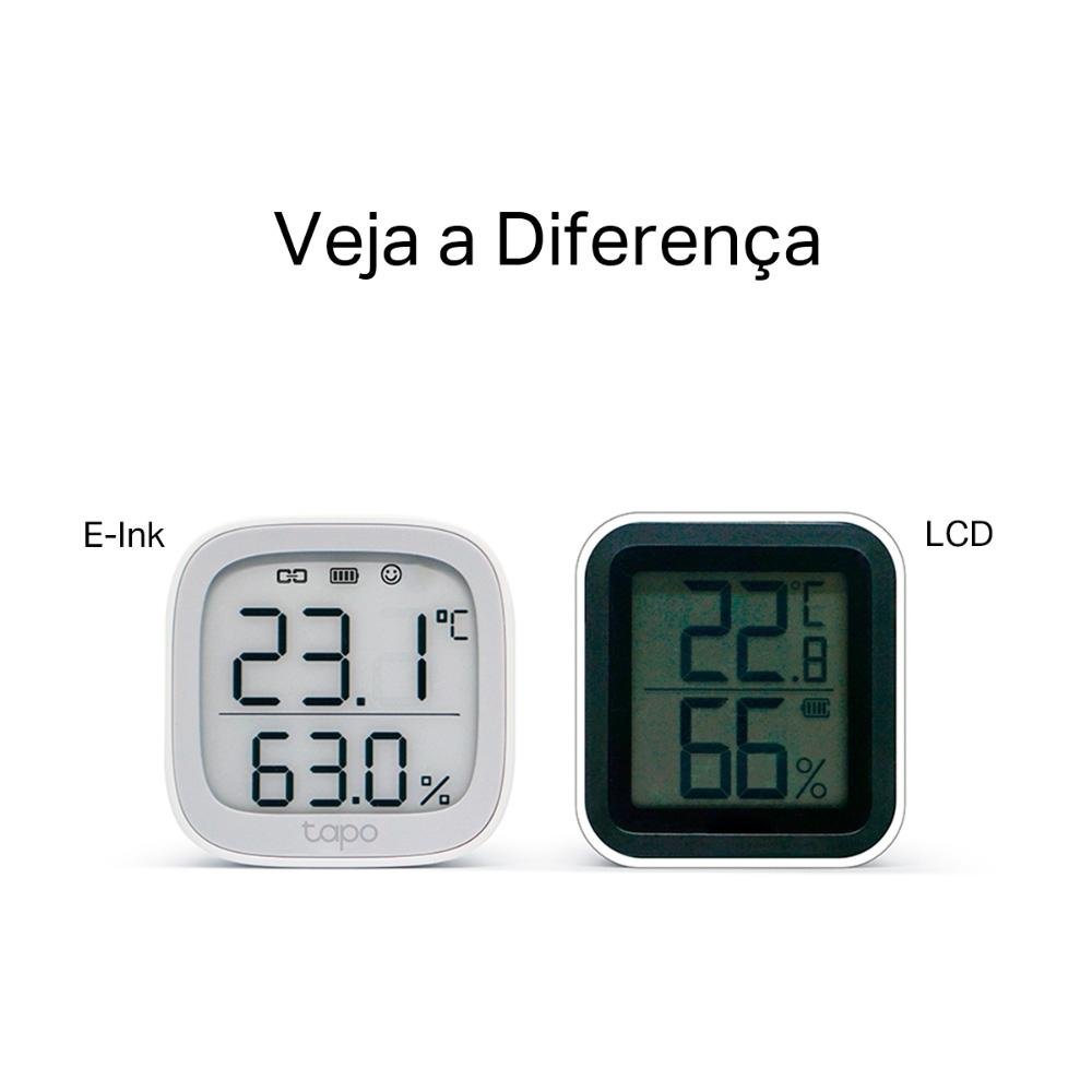 Sensor De Temperatura e Umidade Smart TP-Link, Display Integrado, Branco - Tapo T315(EU) Sensor De Temperatura e Umidade Smart TP-Link, Display Integrado, Branco - Tapo T315(EU)