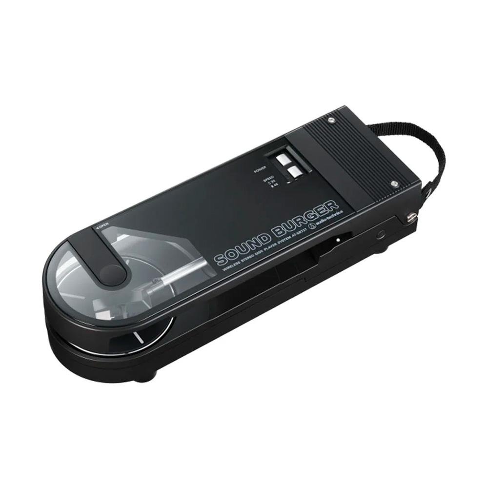 Toca Discos Portátil Audio-Technica, Bluetooth, Sound Burger - AT-SB727-BK Toca Discos Portátil Audio-Technica, Bluetooth, Sound Burger - AT-SB727-BK