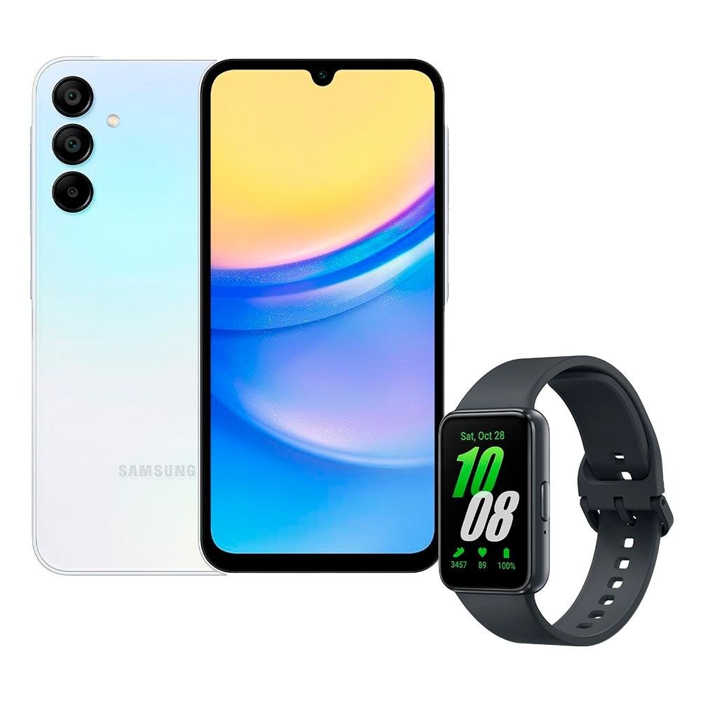 Kit Smartphone Galaxy A15 5G Galaxy Fit3 | KaBuM!