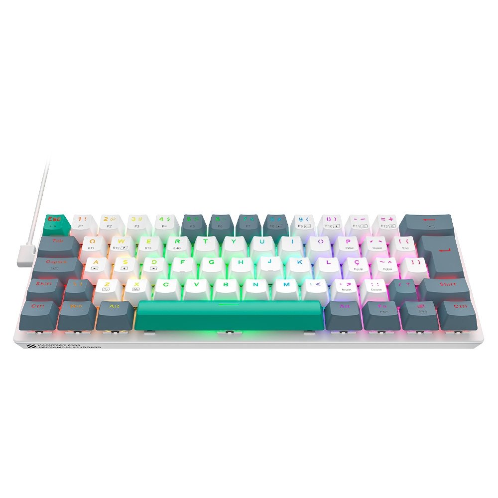 Teclado Mecânico Machenike K500-B61 60% ABNT2