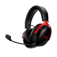 Headset Gamer Sem Fio HyperX Cloud III, Drivers 53mm, Wireless, Multi Plataforma, Preto e Vermelho - 77Z46AA