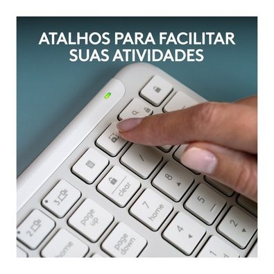 Teclado S Fio Logitech Signature SlimK950 | KaBuM!