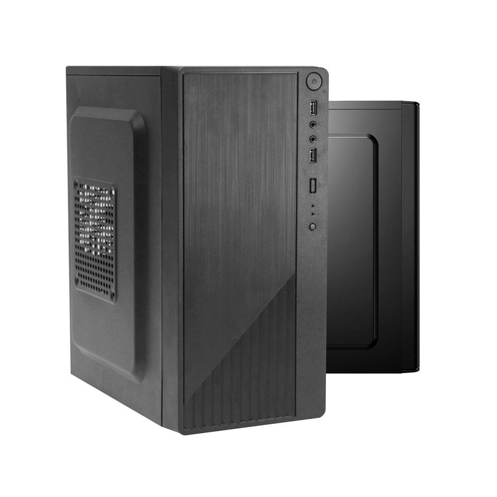 Micro PC BrazilPC, Intel I7-4770, 8GB RAM, SSD 240GB, Preto + Kit Teclado e Mouse