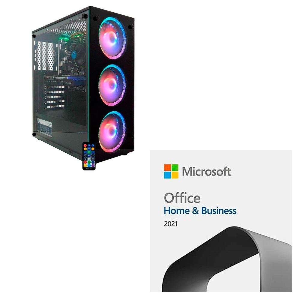 Kit Microsoft Office + PC Gamer Concórdia | KaBuM!