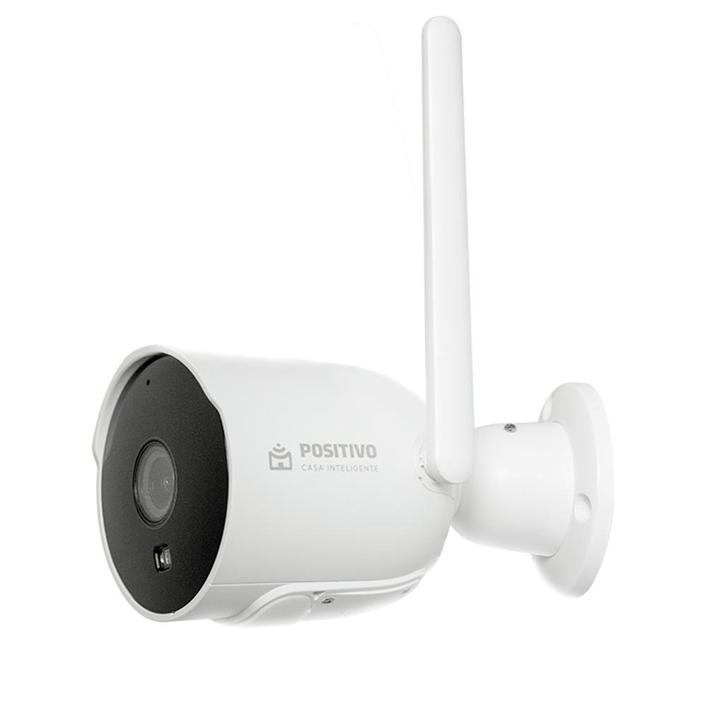 Câmera Smart Externa Positivo, Wi-Fi, Full HD, Branco