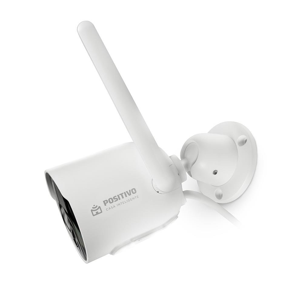 Câmera Smart Externa Positivo, Wi-Fi, Full HD, Branco