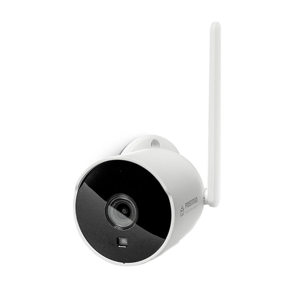 Câmera Smart Externa Positivo, Wi-Fi, Full HD, Branco
