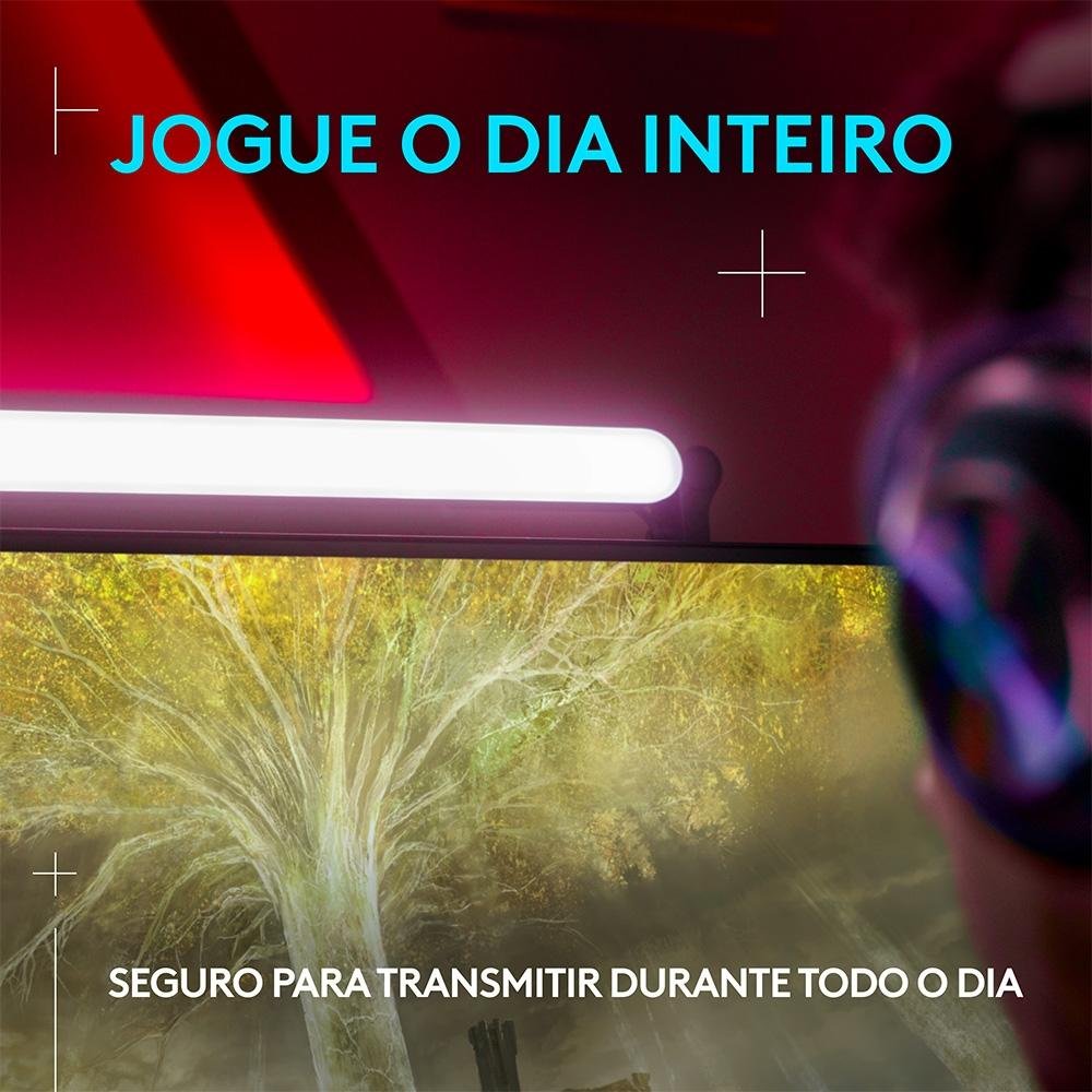 Iluminação de LED Premium para Streaming Logitech G Litra Beam com Tecnologia TrueSoft e Conexão USB Plug and Play - 946-000032 Iluminação de LED Premium para Streaming Logitech G Litra Beam com Tecnologia TrueSoft e Conexão USB Plug and Play - 946-000032