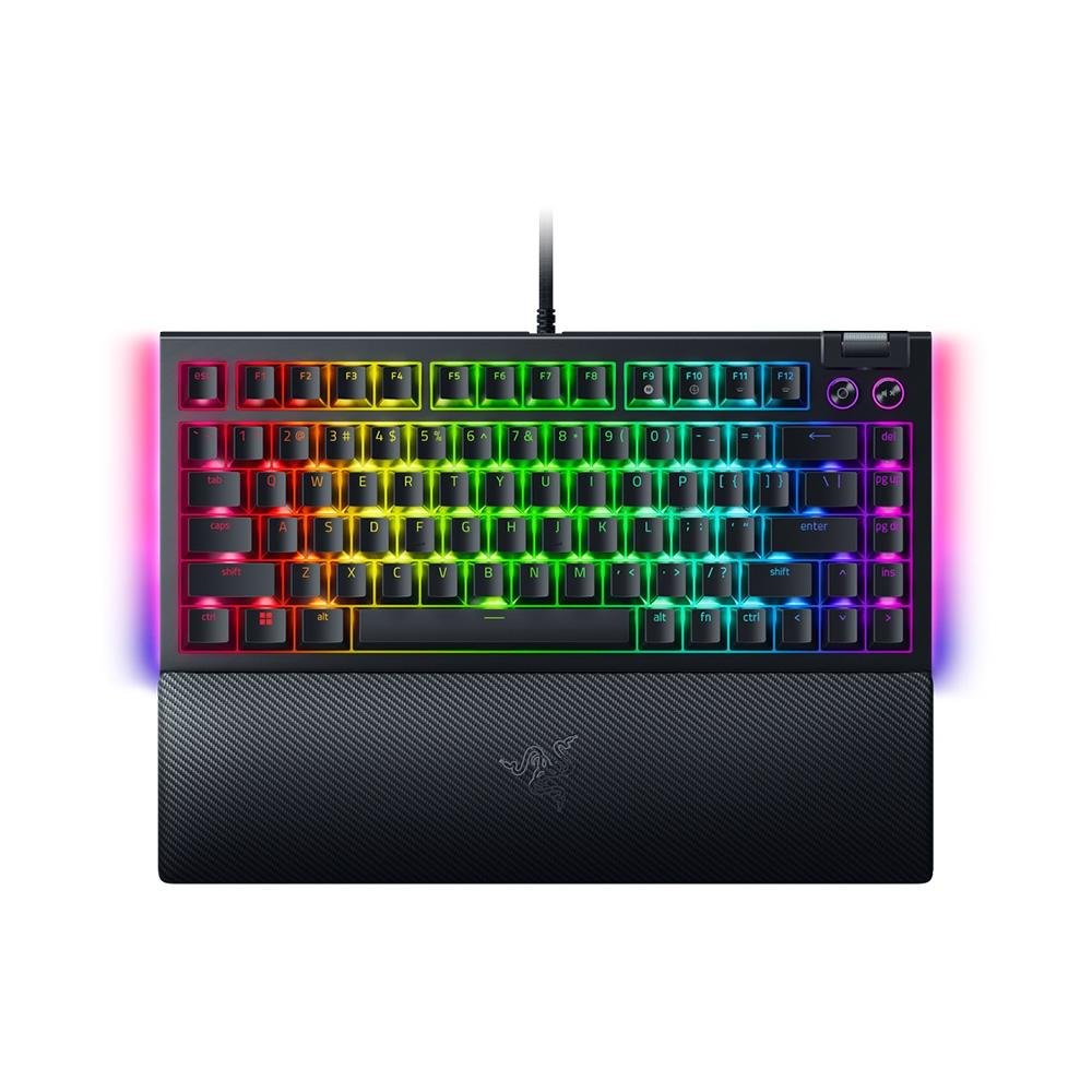 Razer BlackWidow V4 75%, Hot-swappable | KaBuM!