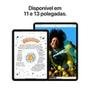 iPad Air Apple, Tela 11", 256GB, Chip M2, Wi-Fi, Câmera Traseira 12MP, iPadOS 17, Estelar - MUWJ3BZ/A