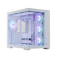 Gabinete Gamer Husky Dome 900, Mid Tower, Iluminação ARGB, ATX, Lateral e Frontal em Vidro, 10x Cooler Fan ARGB, Branco - HGN900BR