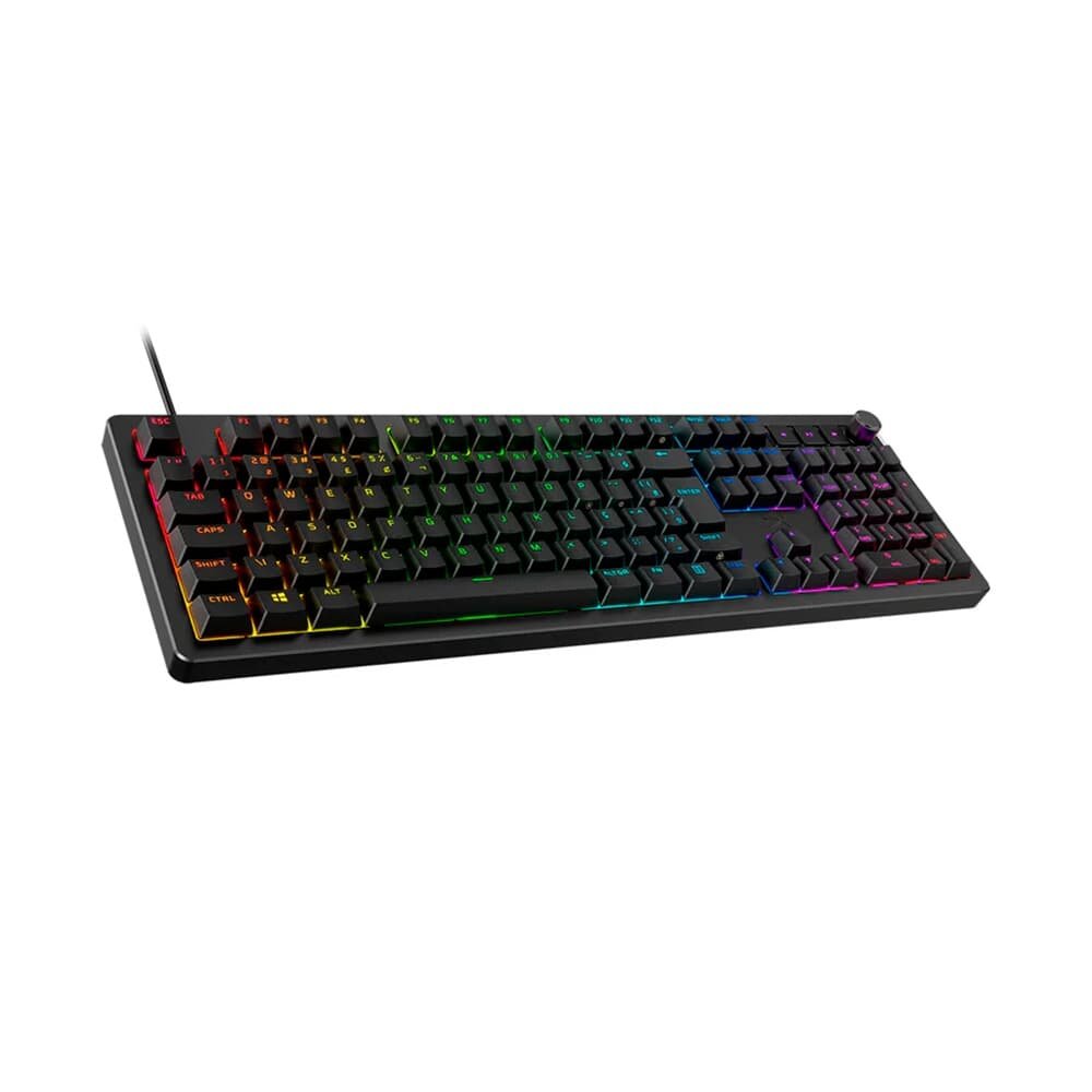 Teclado Mecânico Gamer HyperX Alloy Rise GKBD, RGB, Switches linear, Anti-Ghosting, Preto - 7G7A3AA Teclado Mecânico Gamer HyperX Alloy Rise GKBD, RGB, Switches linear, Anti-Ghosting, Preto - 7G7A3AA