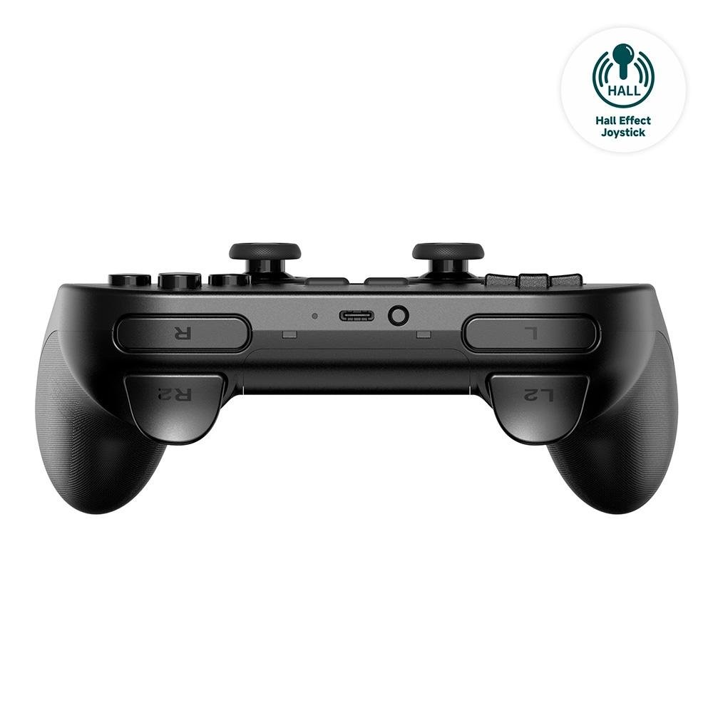 Controle Sem Fio 8BitDo Pro 2 Hall Edition, Bluetooth, Preto - 80GJ03