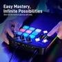 Mesa de Som Maono Caster G1 NEO, RGB, USB, Bluetooth e XLR, Preto - G1 NEO