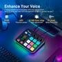 Mesa de Som Maono Caster G1 NEO, RGB, USB, Bluetooth e XLR, Preto - G1 NEO