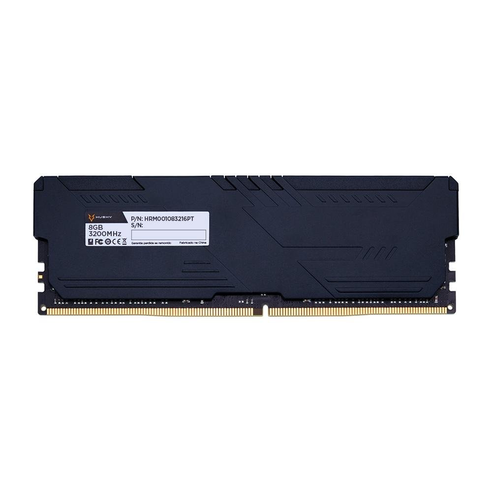 Memória RAM Husky Impulse, 8GB, 3200MHz, DDR4, CL16, Preto - HRM001083216PT