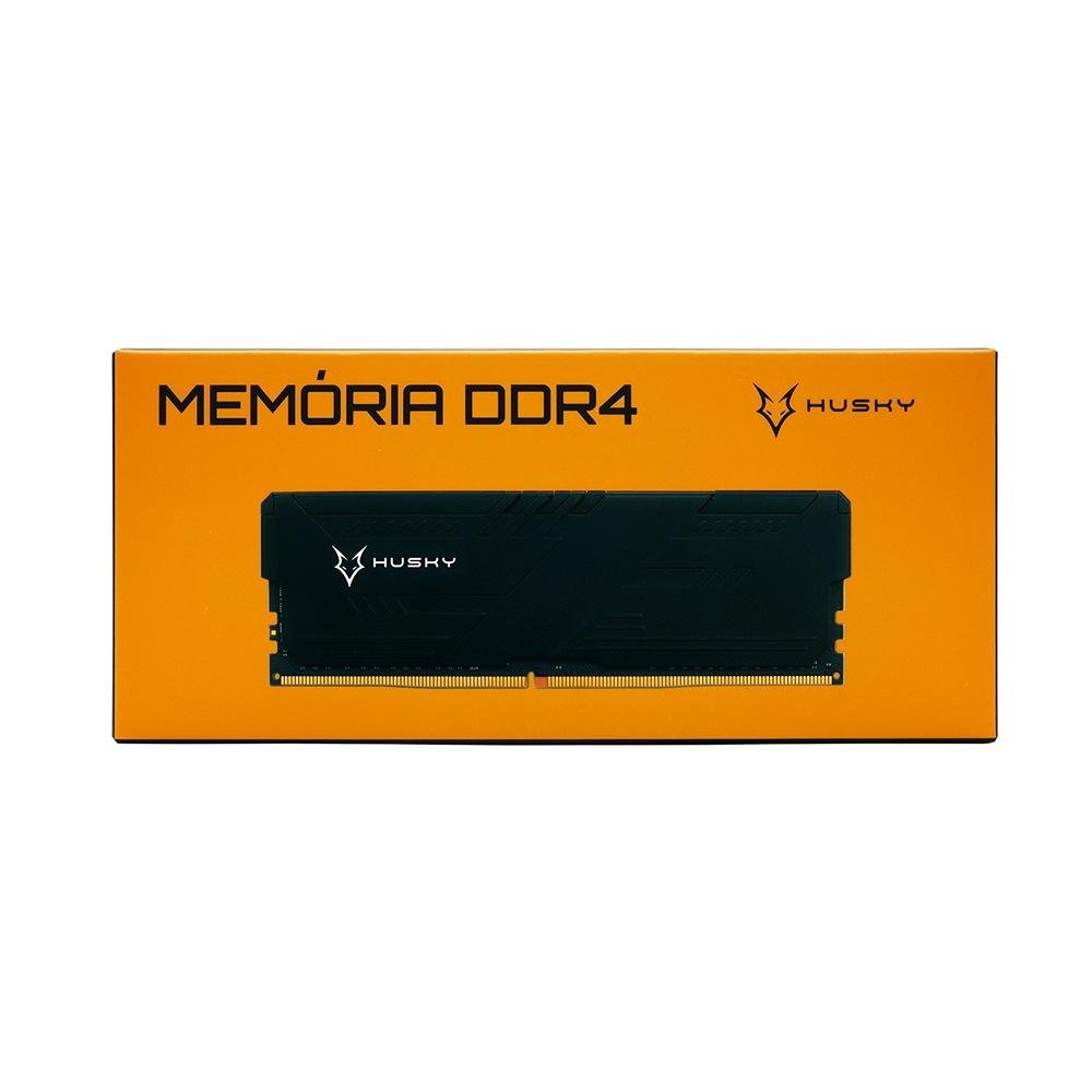 Memória RAM Husky Impulse, 8GB, 3200MHz, DDR4, CL16, Preto - HRM001083216PT