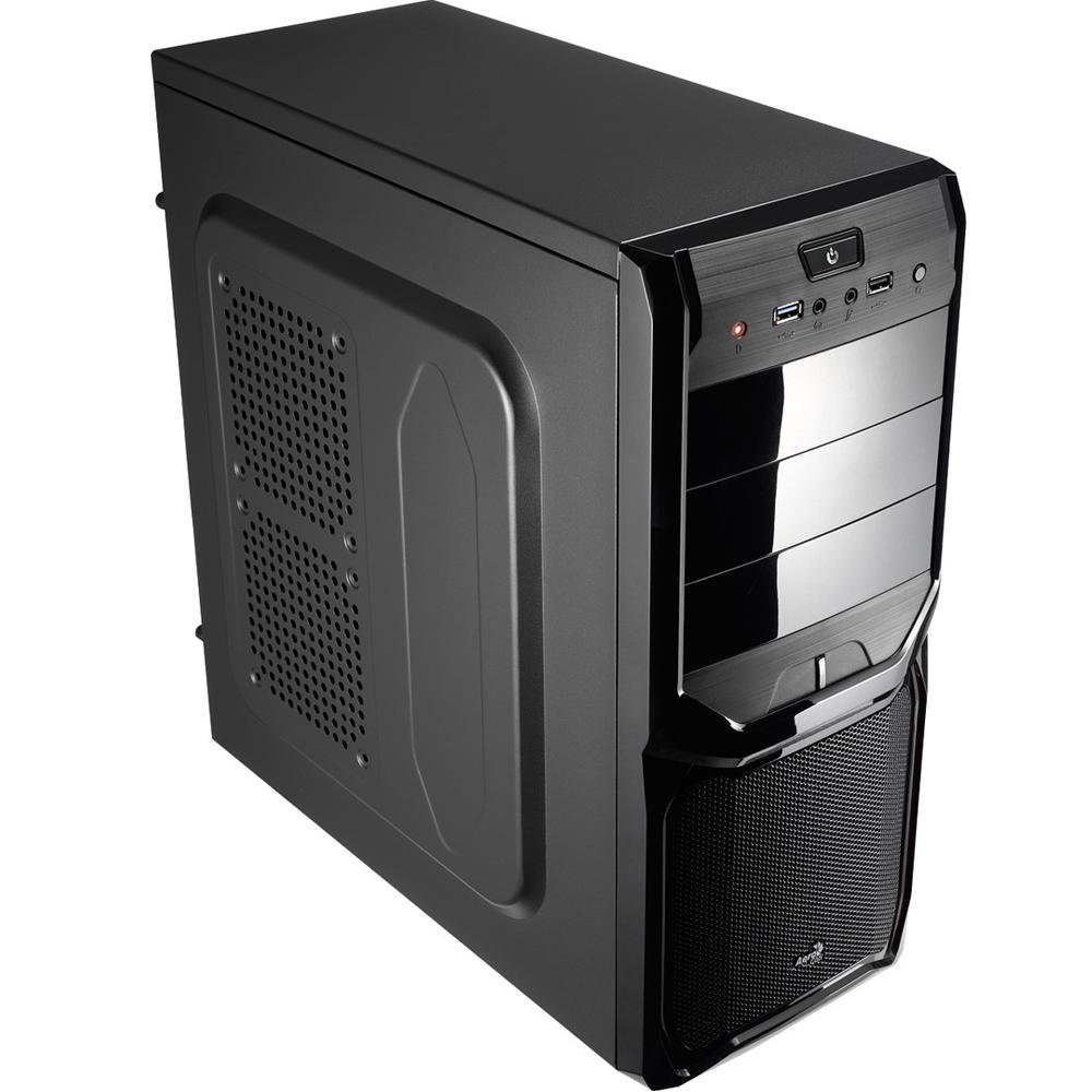 Gabinete AeroCool V3X Advance Black Edition Sem Fonte EN57332 Gabinete AeroCool V3X Advance Black Edition Sem Fonte EN57332