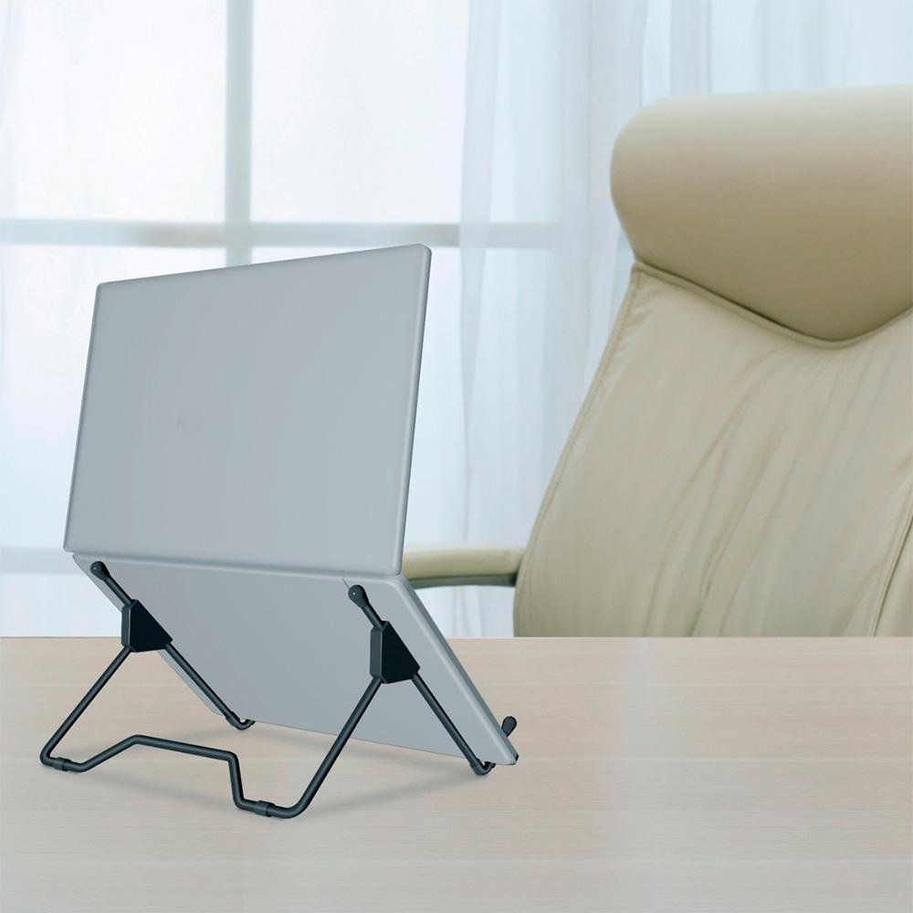Suporte Para Notebook Resolve, Ergonômico, Clean Preto - 3.2.2