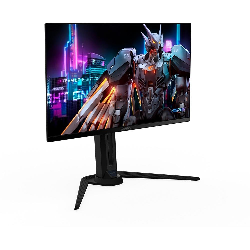 Monitor Gamer AORUS OLED 27", QHD, 360Hz, 0.03ms, FreeSync Premium Pro, HDR 400, Altura Ajustável, Som Integrado - FO27Q3-SA