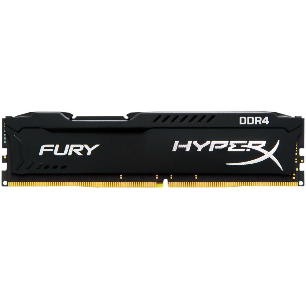 Memória HyperX Fury, 8GB (2x4GB), 2133MHz, DDR4, CL14, Preto - HX421C14FBK2/8