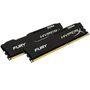 Memória HyperX Fury, 8GB (2x4GB), 2133MHz, DDR4, CL14, Preto - HX421C14FBK2/8